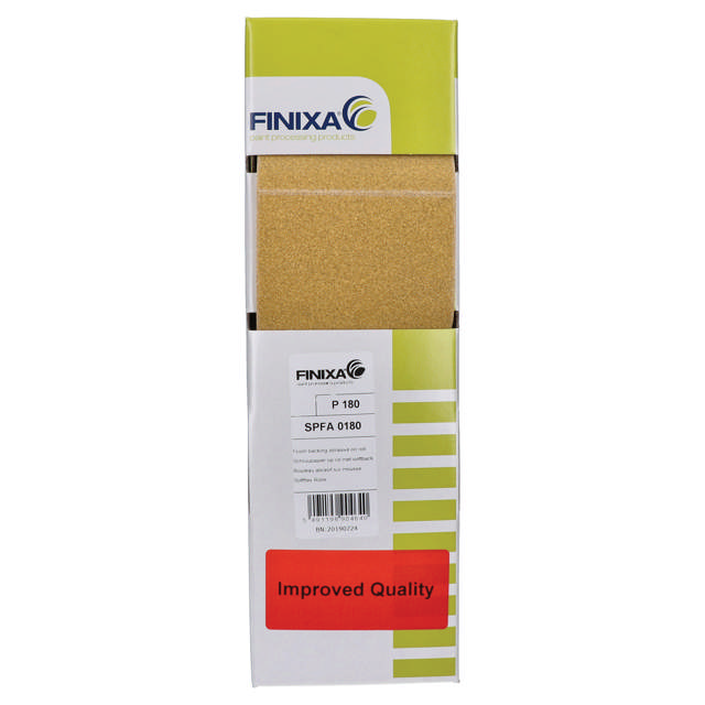 SPFA 0600 - Schleifpapier mit Schaumrücken-114mm x 25m Rolle P600