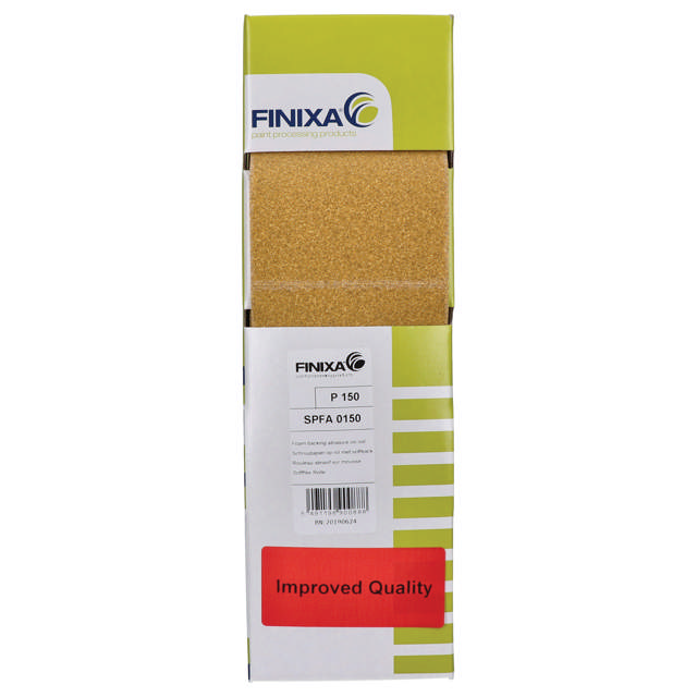 SPFA 0600 - Schleifpapier mit Schaumrücken-114mm x 25m Rolle P600