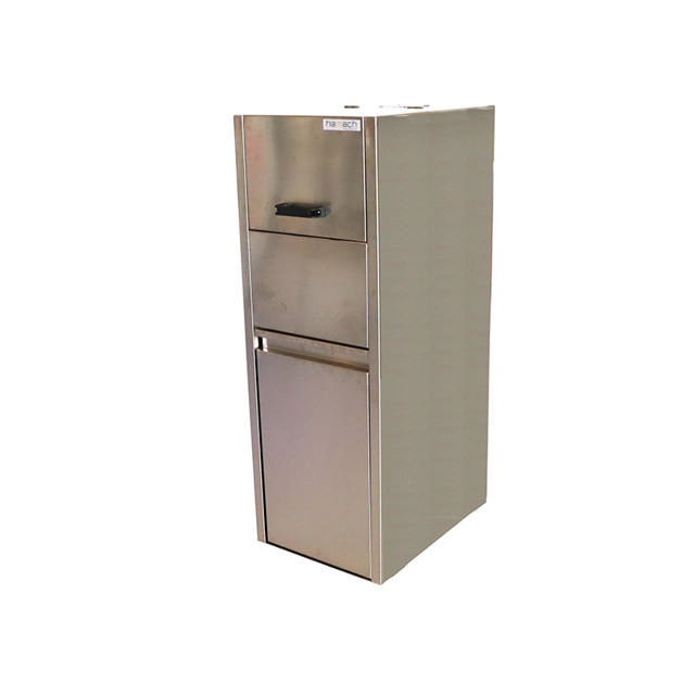 Mały pojemnik na odpady lakiernicze – z jednym pojemnikiem odpływowym do utylizacji farby