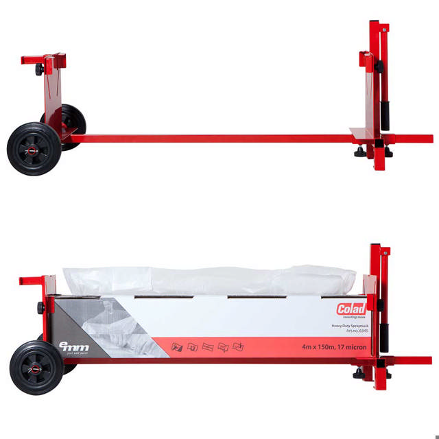 Carrello dispenser per film di mascheratura Smart