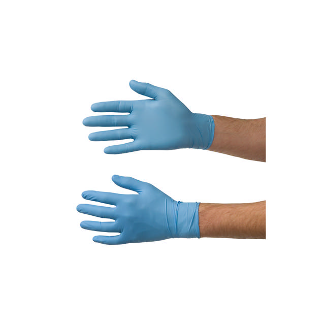 Gants jetables Nitrile Bleus L