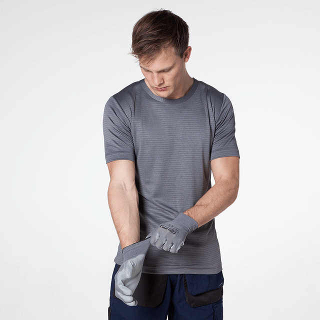 Luvas de preparação de poliéster M - Luvas de trabalho