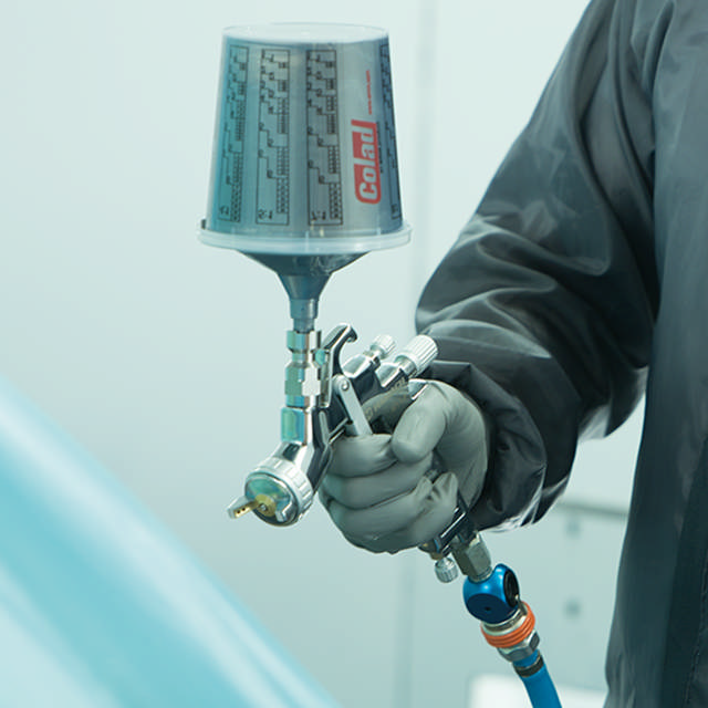 Luvas de nitrilo cinzentas