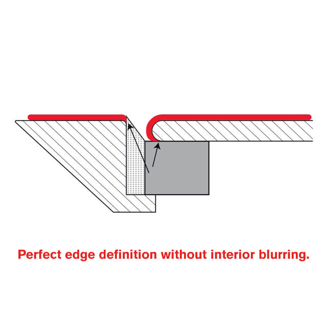 Diagonale Maskeerkleefstrip         