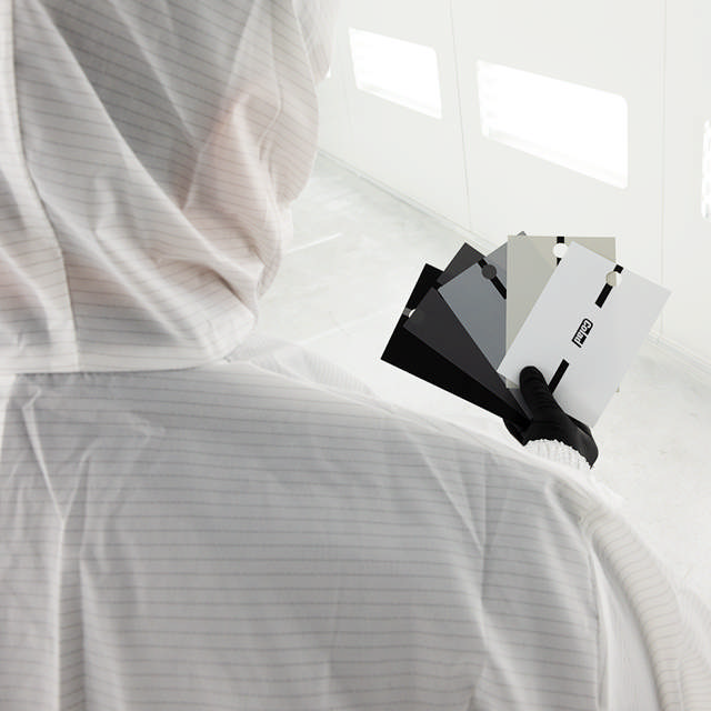 Schede campione colore - Grigio scuro