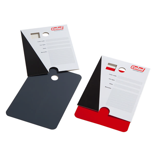 Fundas para Chapas de pruebas de Color