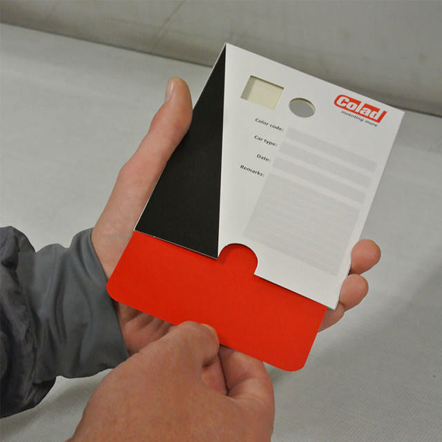 Fundas para Chapas de pruebas de Color