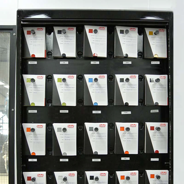 Fundas para Chapas de pruebas de Color