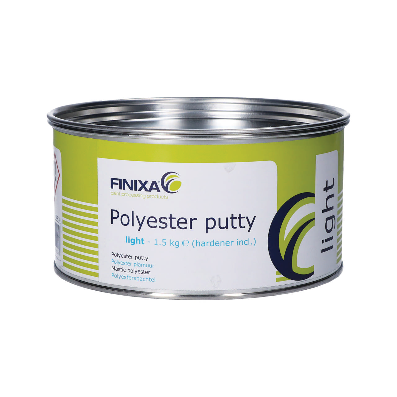 GAP 30 - Polyester putty 1.5kg + hardener - light