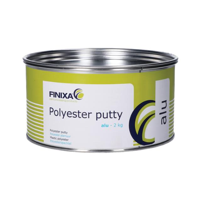 GAP 50 - Polyester putty 2kg + hardener - alu