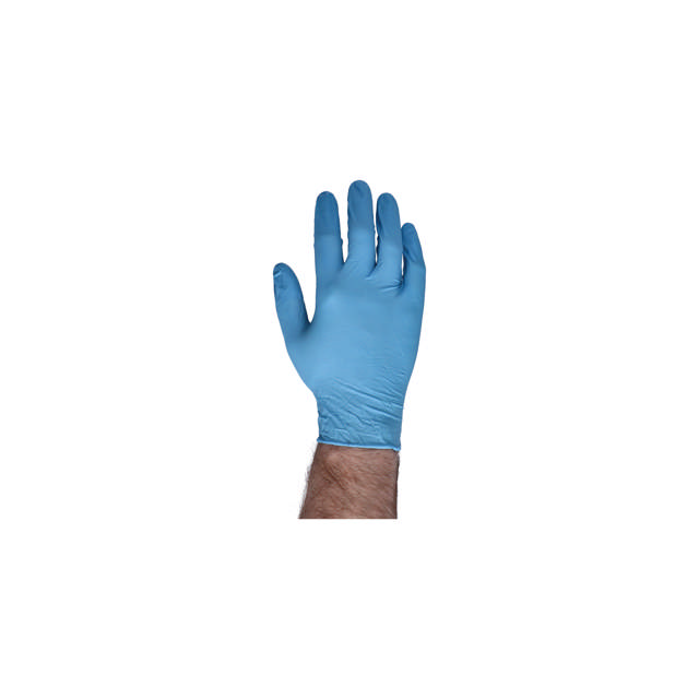 GCN - Guantes desechables de nitrilo azul - 100 udes.