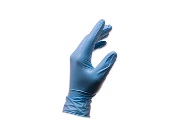 GCN - Guantes desechables de nitrilo azul - 100 udes.