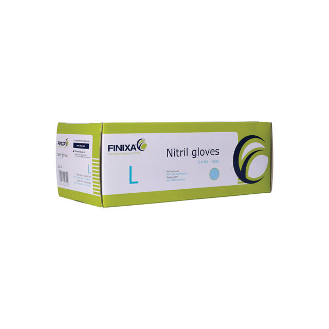 GCN - Guantes desechables de nitrilo azul - 100 udes.