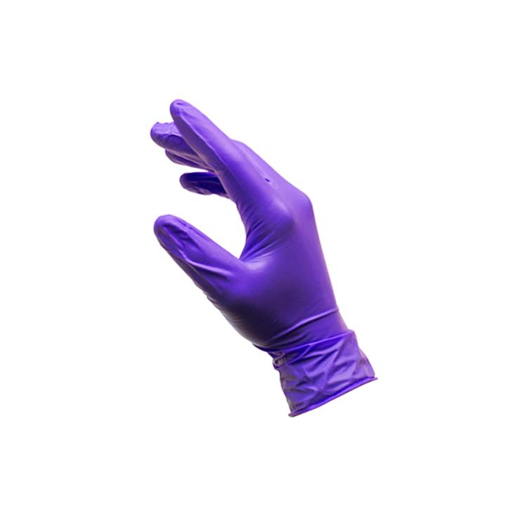 GLA - Nitrile disposable gloves Purple - 100p.