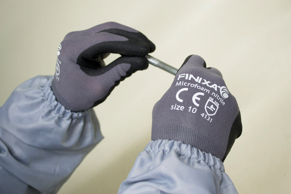 GLMB - Guantes de nitrilo microfoam - 12 pares