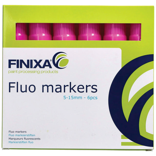 MAR - Fluo marker 6 p. 5mm-15mm