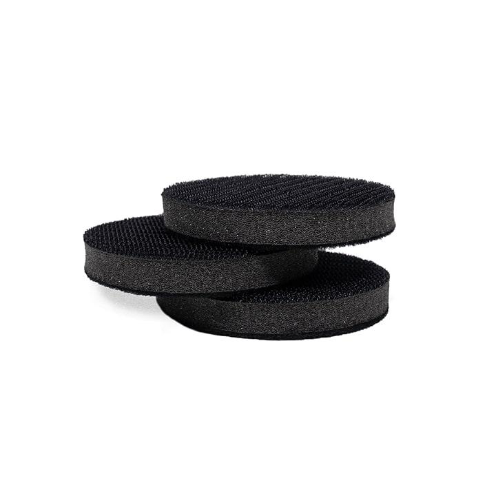 SAM - Sanding pad soft velcro - no holes Ø75mm - 3p.