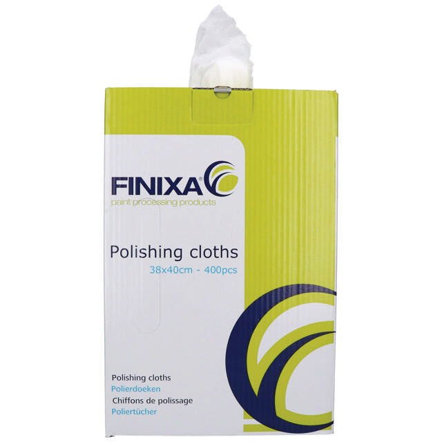 SOF 11 - Polishing cloths 380mm x 400mm in dispenser box 400p.