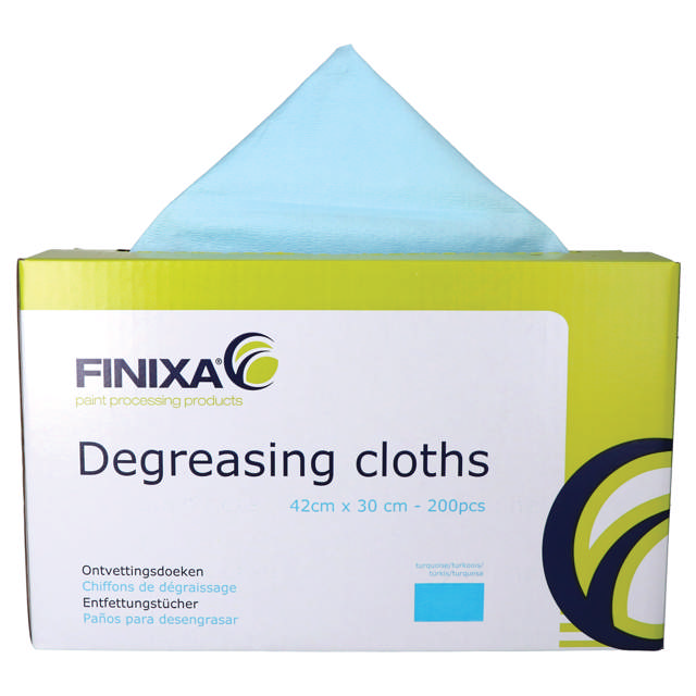 SOF 20 - Degreasing cloths turquoise 42 x 30cm 200p.