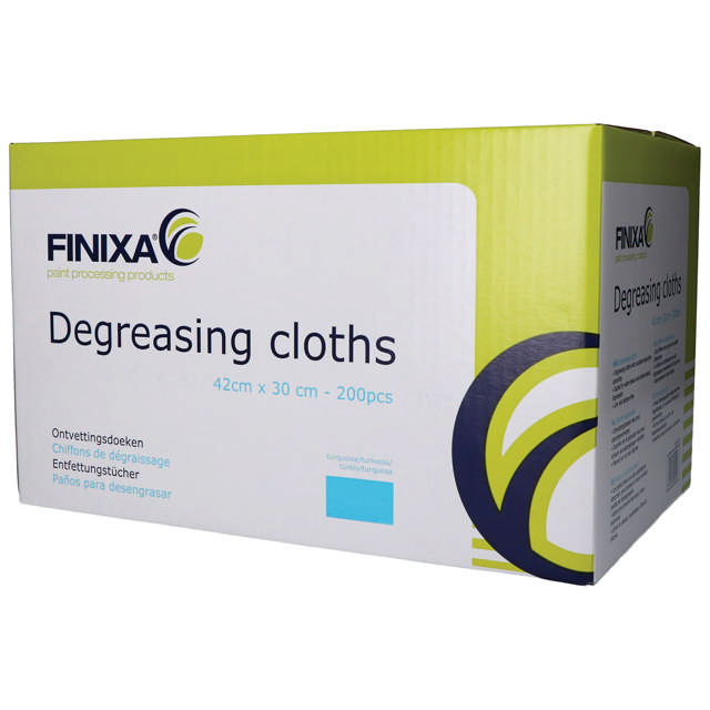 SOF 20 - Degreasing cloths turquoise 42 x 30cm 200p.