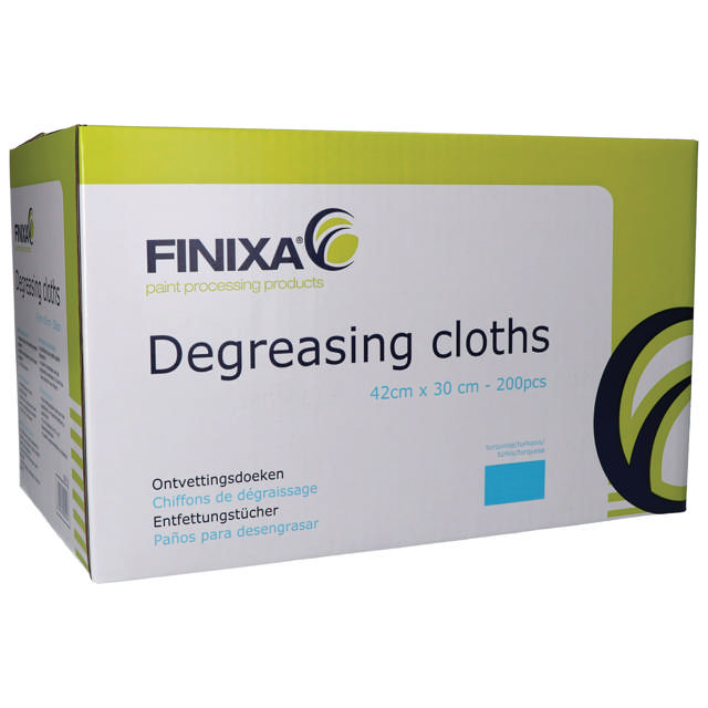 SOF 20 - Degreasing cloths turquoise 42 x 30cm 200p.