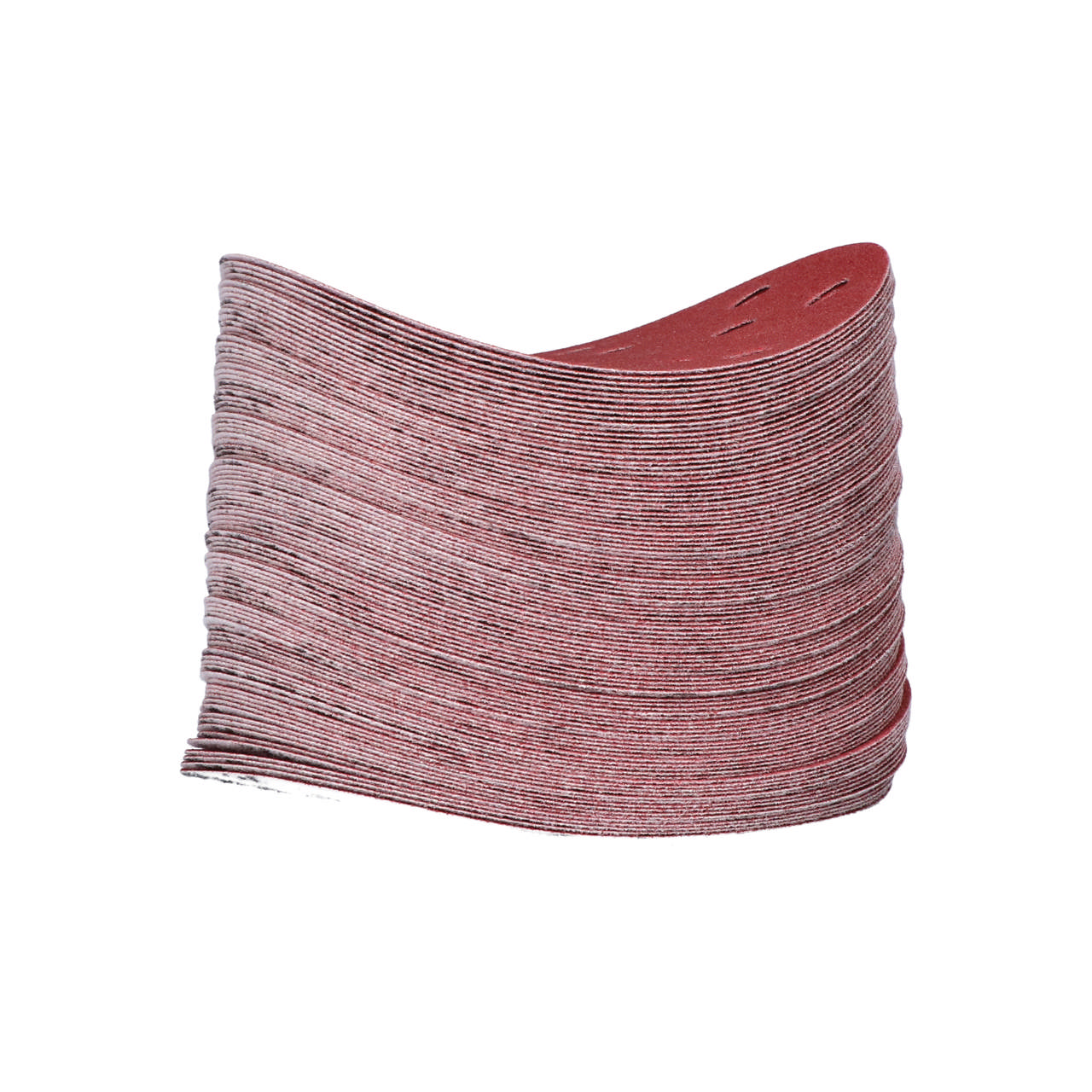 SPDA - Abrasive red-paper-Ø150mm 15 holes 50p.