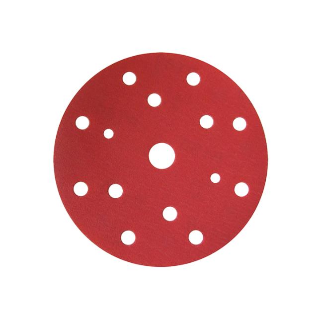 SPDA - Disques abrasifs rouge-papier-Ø150mm 15 tr. - 50p.