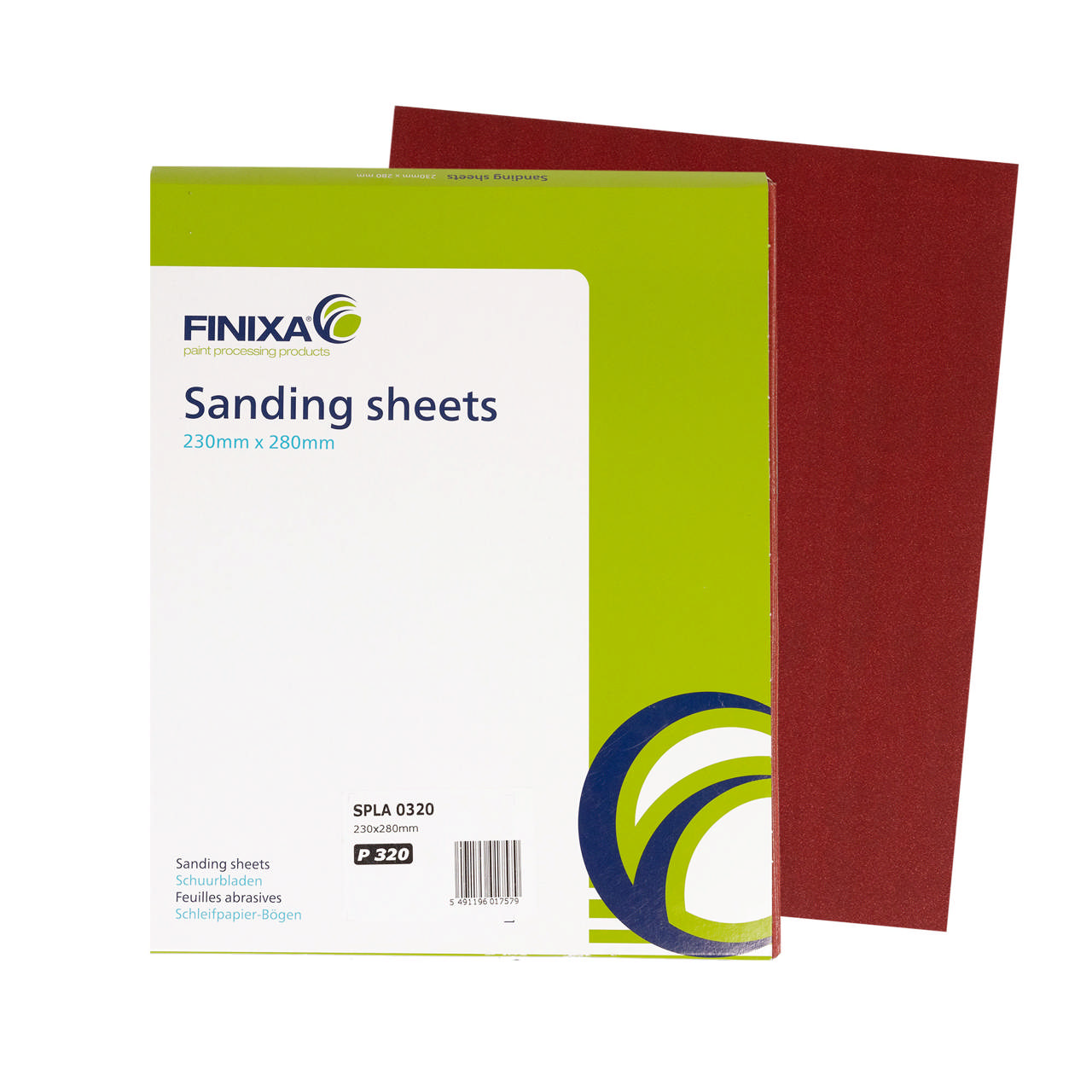 SPLA - Feuilles abrasives 230x280mm - 50p.