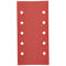 SPSD 0400 - Sanding strip-paper-115x230mm 10 holes P400 100p.