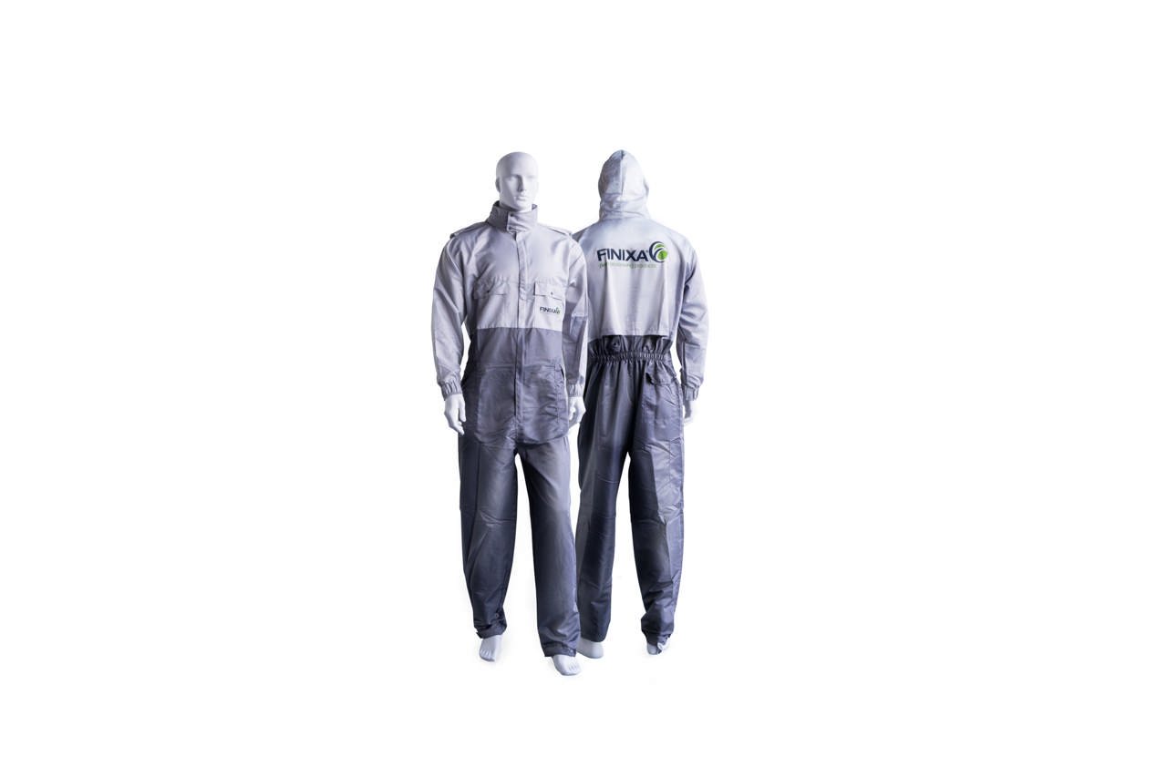 TCO - Teflon carbotec spuitoverall grijs
