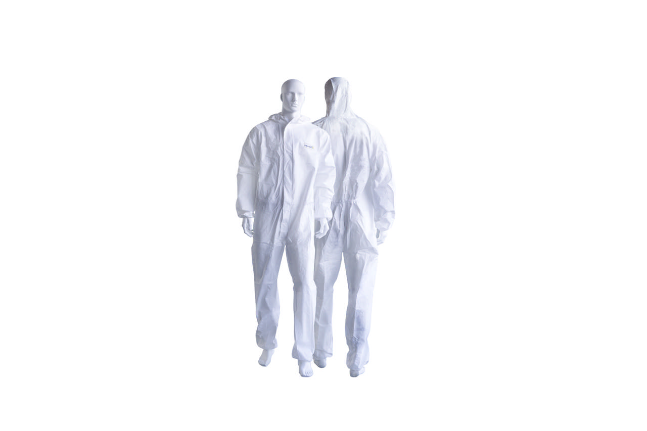 TSO - Spuitoverall wit