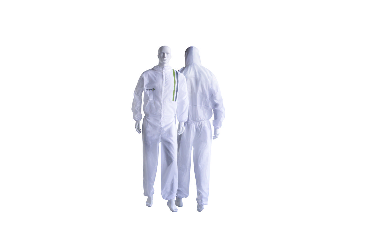 WSC - Polyester spuitoverall wit