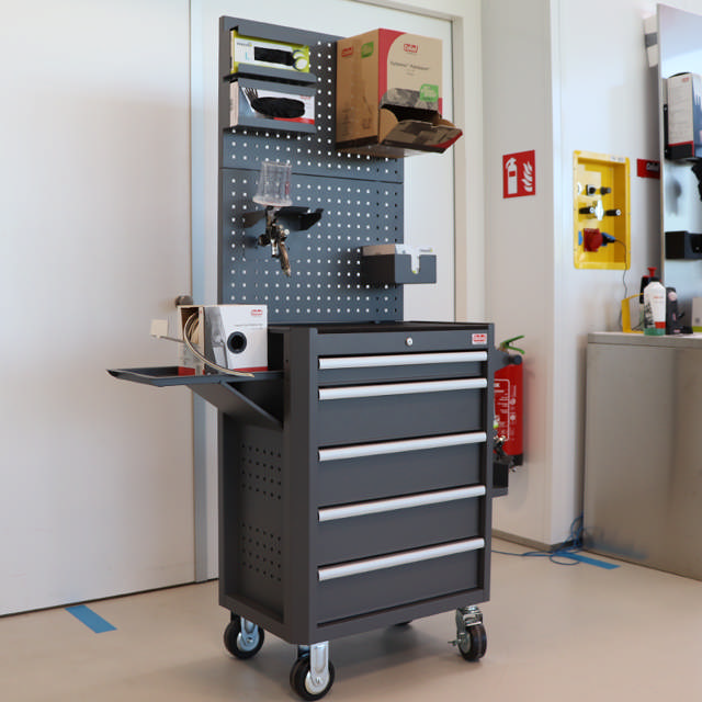 Geperforeerd Achterpaneel - Gereedschapswagen