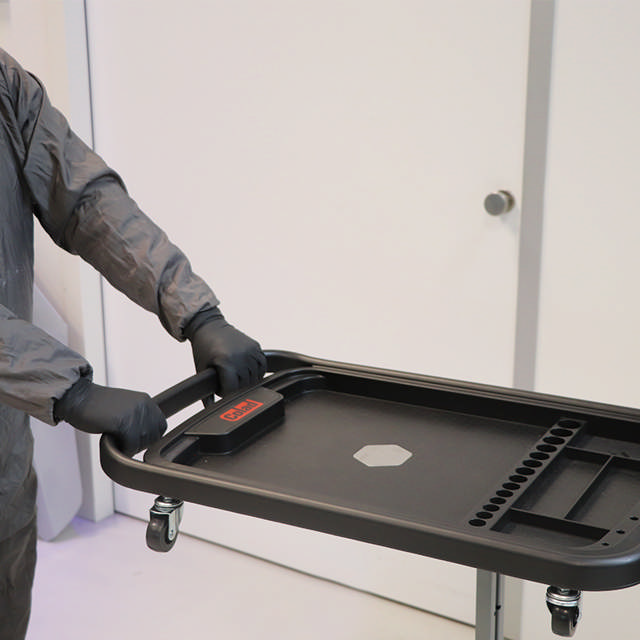 Plateau à outils mobile Deluxe 