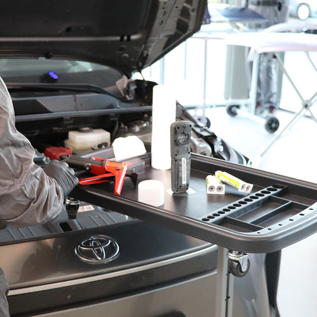 Plateau à outils mobile Deluxe 