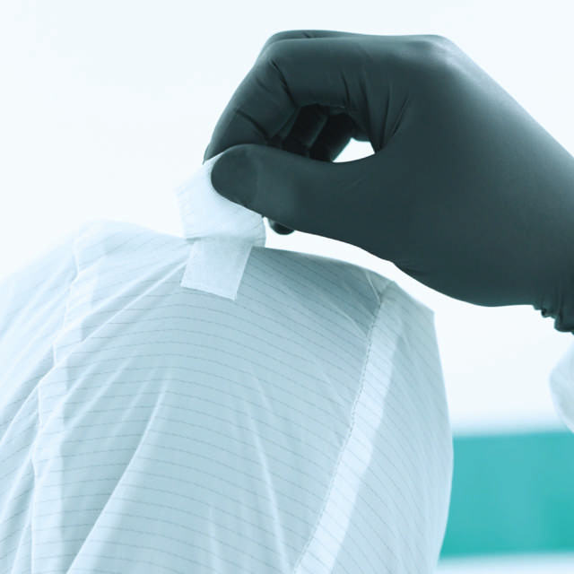 Traje de pintura de nailon recubierto de PU - Cat. III, tipo 6 