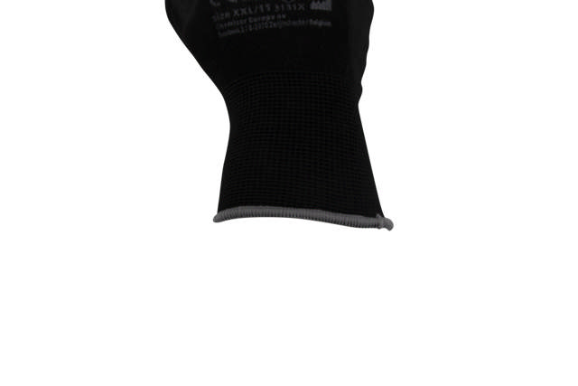 GLL 11B - Assembly gloves PU black - XXL 12 pairs