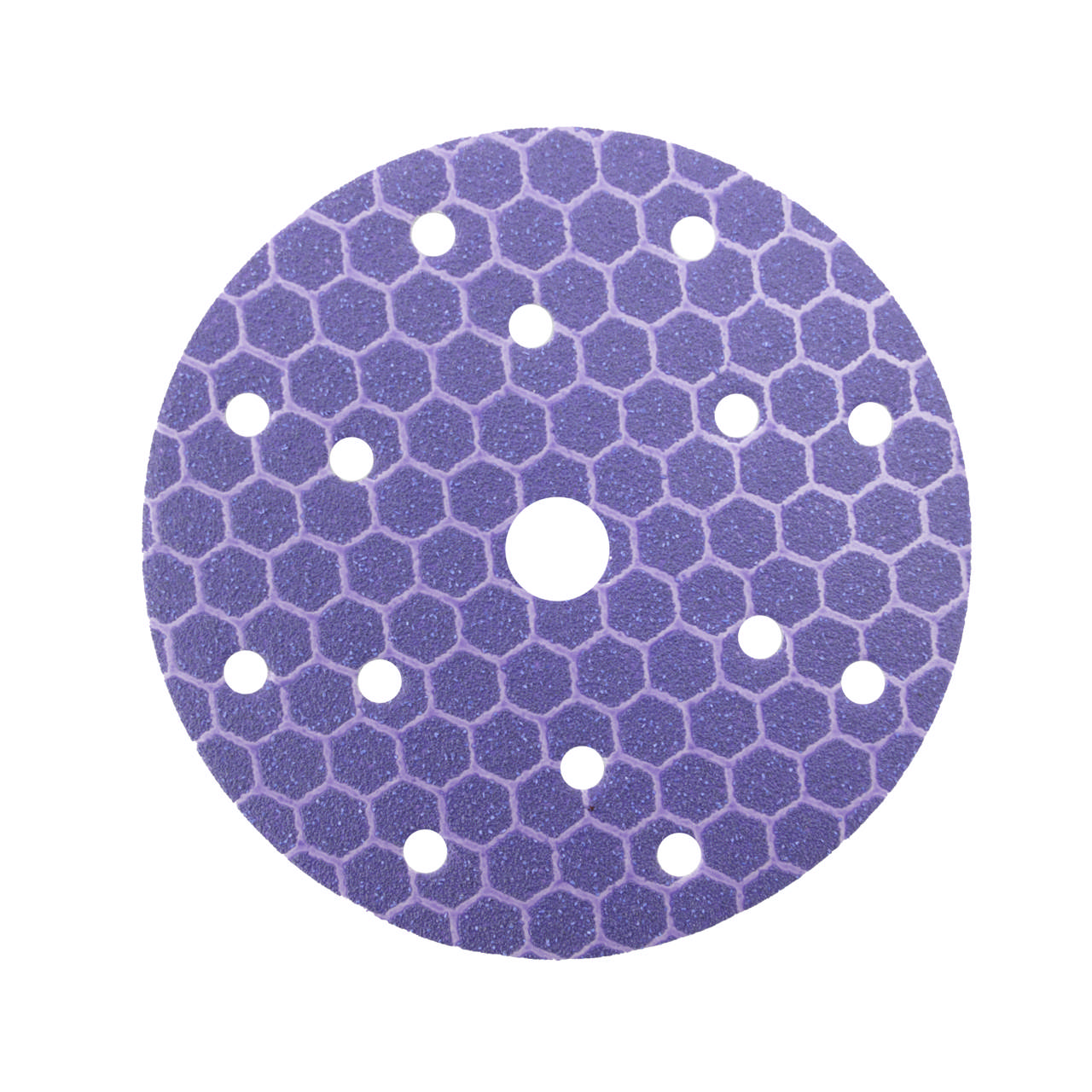Abrasive Purple paper - Ceramic - Ø150mm - 15 holes