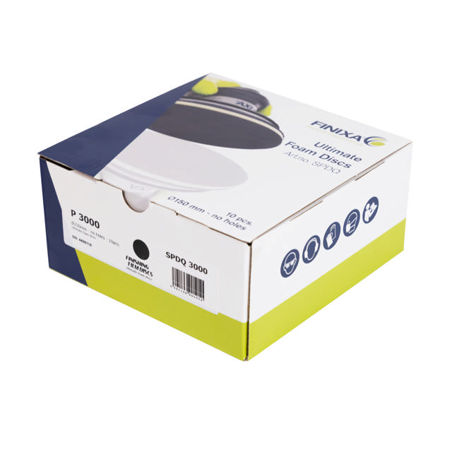 SPDQ - Ultimate foam discs velcro 150mm no holes 10p.