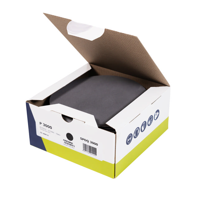 SPDQ - Ultimate foam discs velcro 150mm no holes 10p.