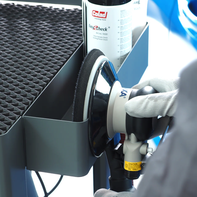 Soporte para lata/lijadora