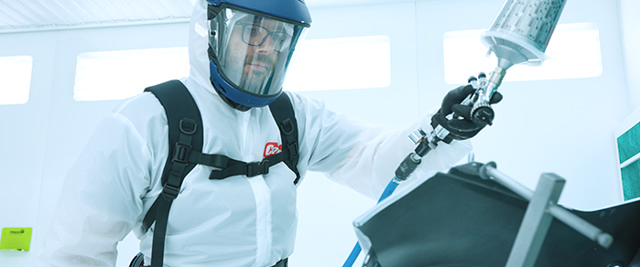 NOVO: Fato de pintura de nylon revestido a PU Colad - Cat. III Tipo 6