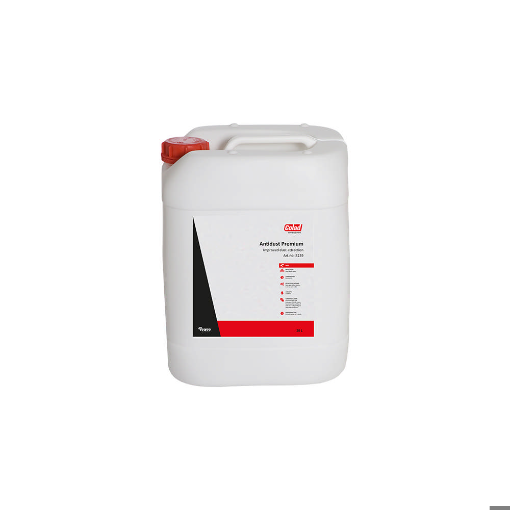 Antidust Premium - Con fórmula mejorada para mantener limpias las paredes de la cabina de pulverización