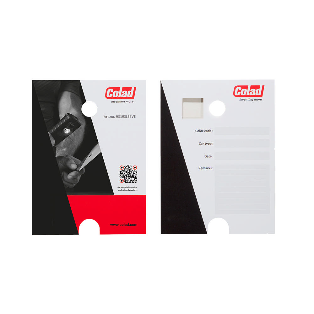 Fundas para Chapas de pruebas de Color