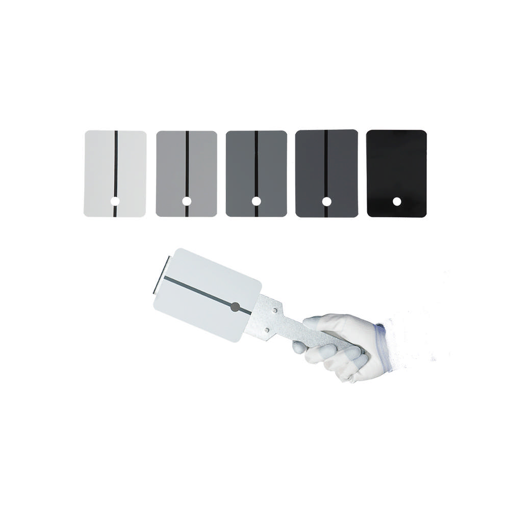 Chapas para pruebas de color con soporte magnético