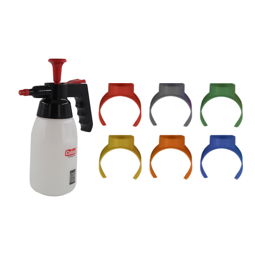 Botella para pulverizar 1000 ml + Tapas de codificación