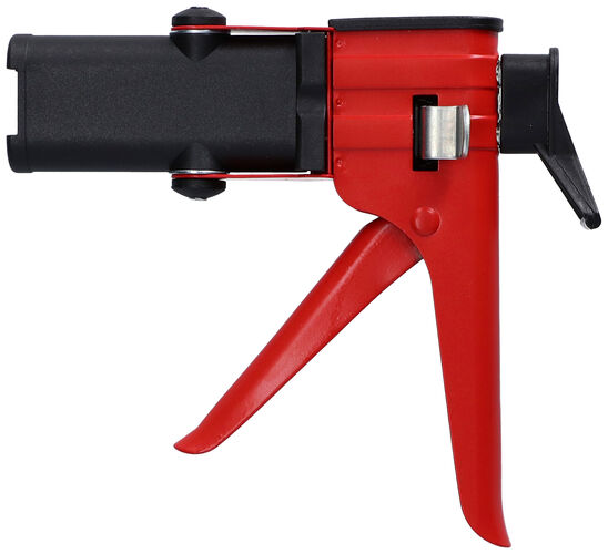 Applicator gun for plastic repair